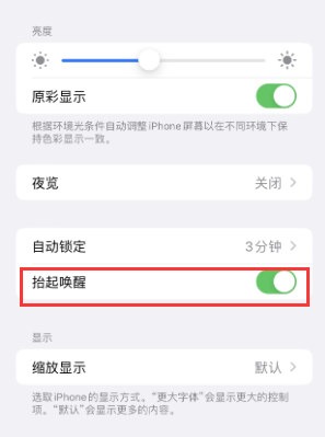 渭城苹果授权维修站分享iPhone轻点无法唤醒怎么办