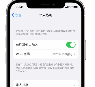 渭城apple服务站点分享iPhone上个人热点丢失了怎么办 