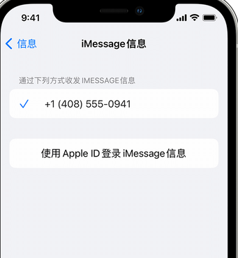 渭城apple维修iPhone上无法正常发送iMessage信息