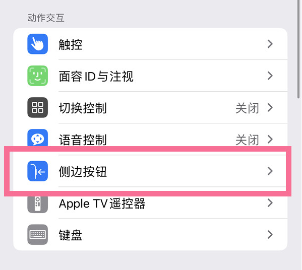 渭城苹果14维修店分享iPhone14 Plus侧键双击下载功能关闭方法 