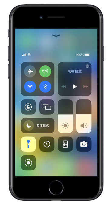 渭城苹果14维修分享苹果iPhone 14 Pro手电筒开启方法 